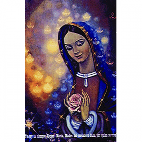 Estampa Serie Piedad num. 48 Virgen María de la Medalla Milagrosa